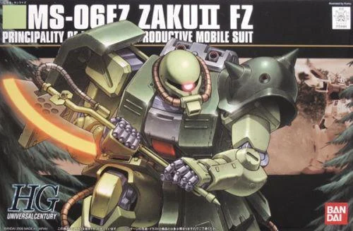 1/144 HGUC #87 MS-06F Zaku II FZ