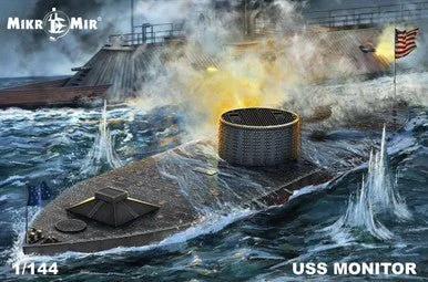 1/144 Mikro Mir USS Monitor Boat - MikroMir