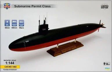 1/144 Modelsvit USS Permit (SSN-594) Submarine Model Kit