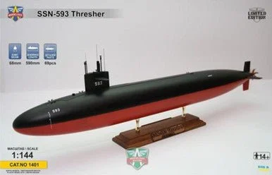 1/144 Modelsvit USS Thresher (SSN-593) Submarine Model Kit