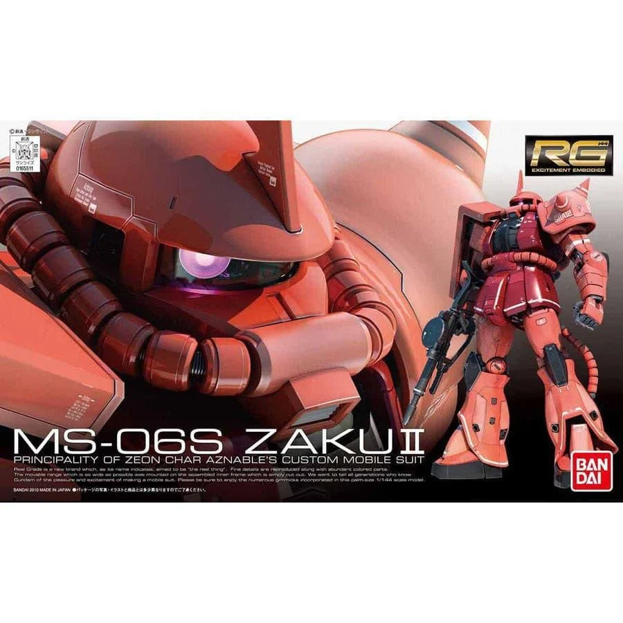 1/144 RG #02 MS-06S Char's Zaku II