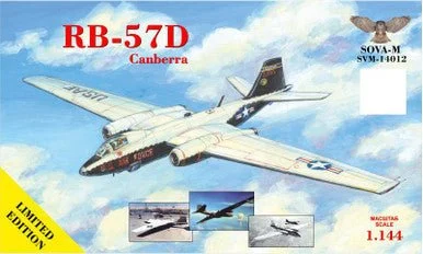 1/144 SOVA-M RB-57D "Canberra" high alt.recon.aircraft (2 x USAF/ Taiwan A.F.) NEW