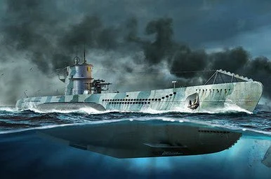 1/144 Trumpeter German DKM Type VIIC U-Boat