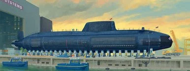 1/144 Trumpeter HMS Astute British Submarine
