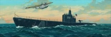 1/144 Trumpeter USS Gato SS212 Submarine 1941