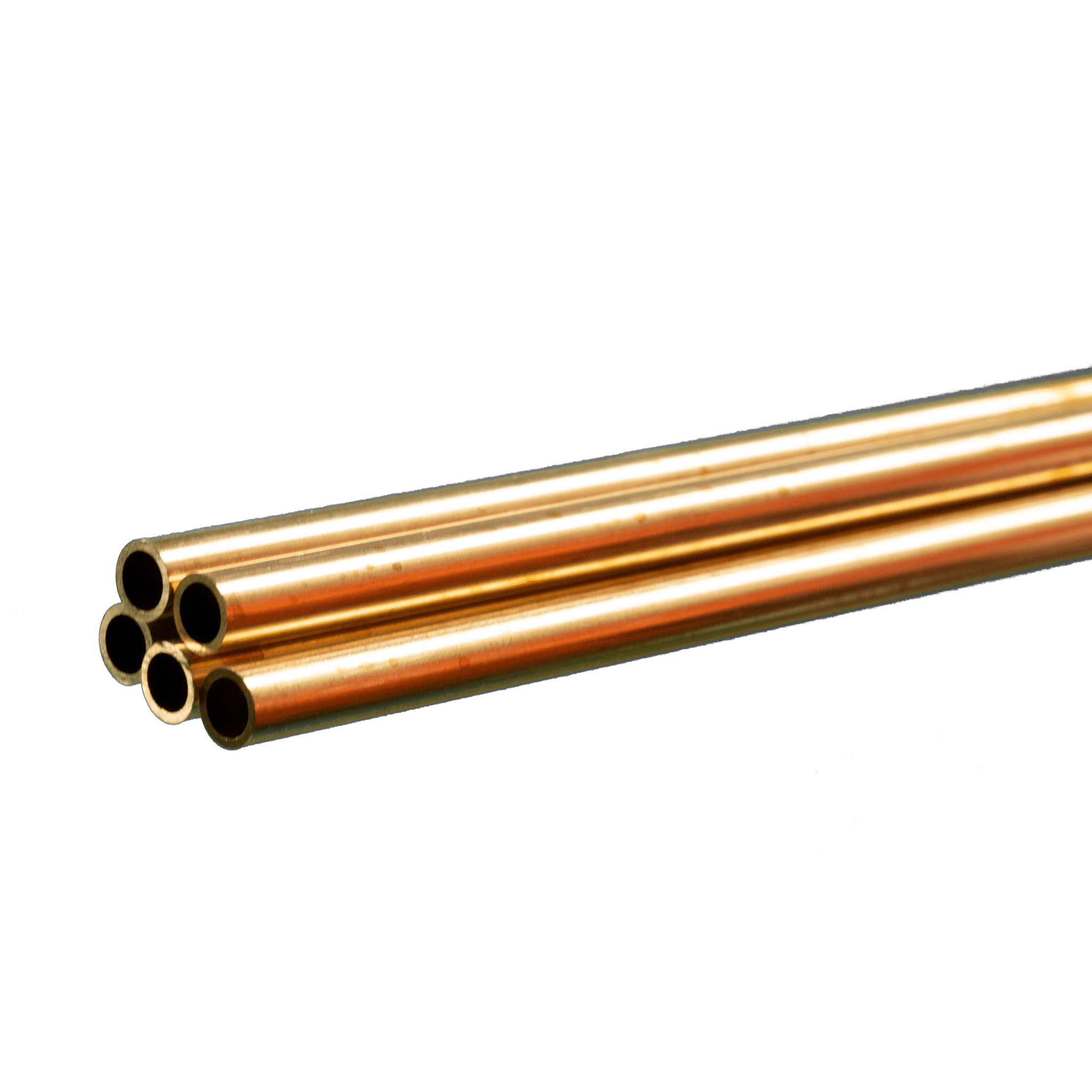 Round Brass Tube: 5/32" OD x 0.014" Wall x 36" Long (5 Pieces) - K&S