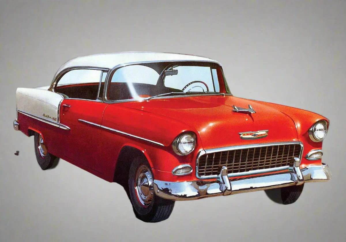 1/16 AMT 1955 Chevy Bel Air Hardtop 1452