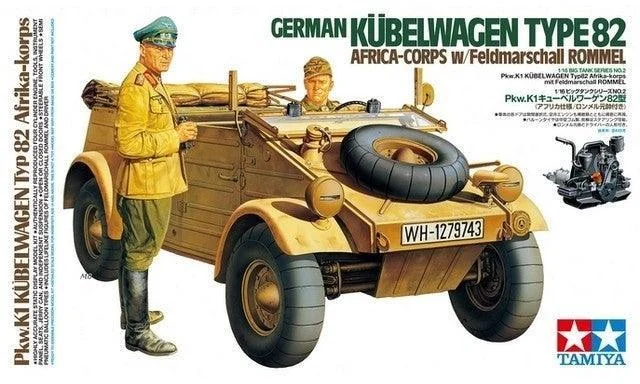 1/16 German Kubelwagen Type 82 36202 - Tamiya