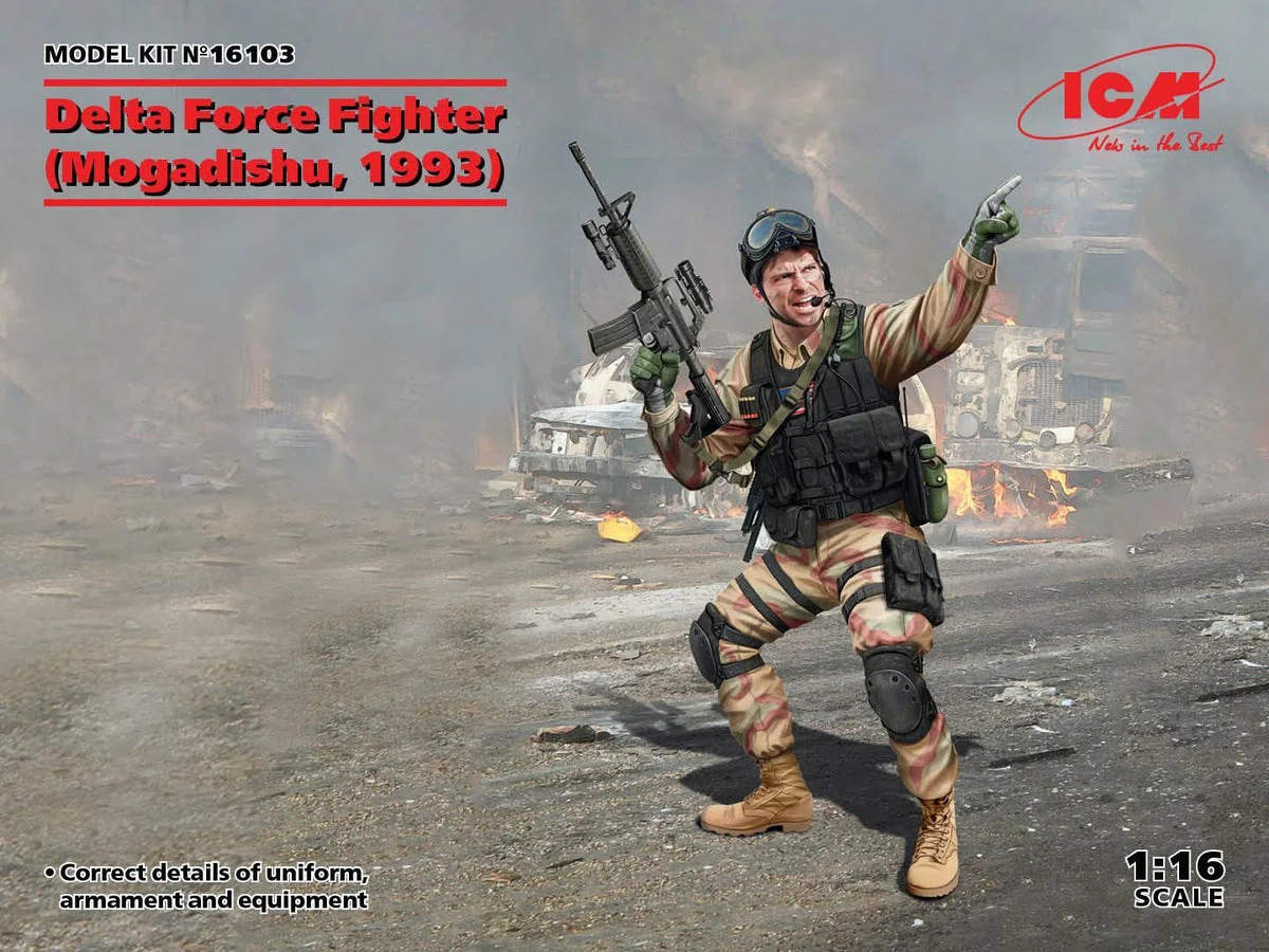 1/16 ICM Delta Force Fighter Mogadishu (1993) - 16103