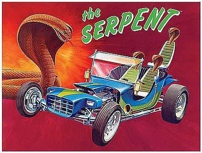 1/16 Lindberg Serpent Show Rod 137