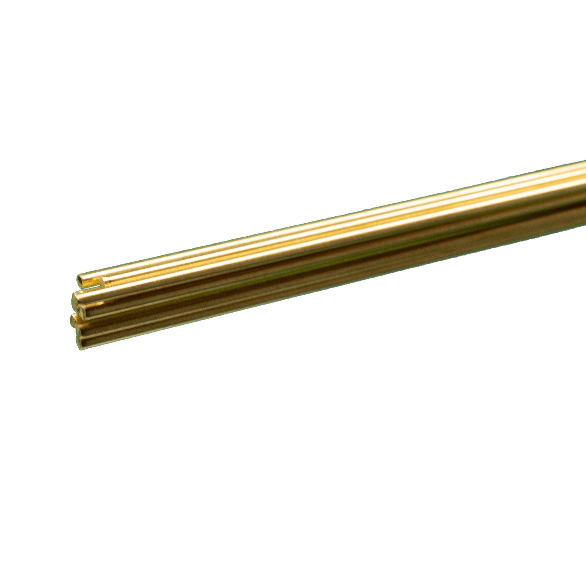 Round Brass Rod: 1/16" OD x 36" Long (10 Pieces) - K&S