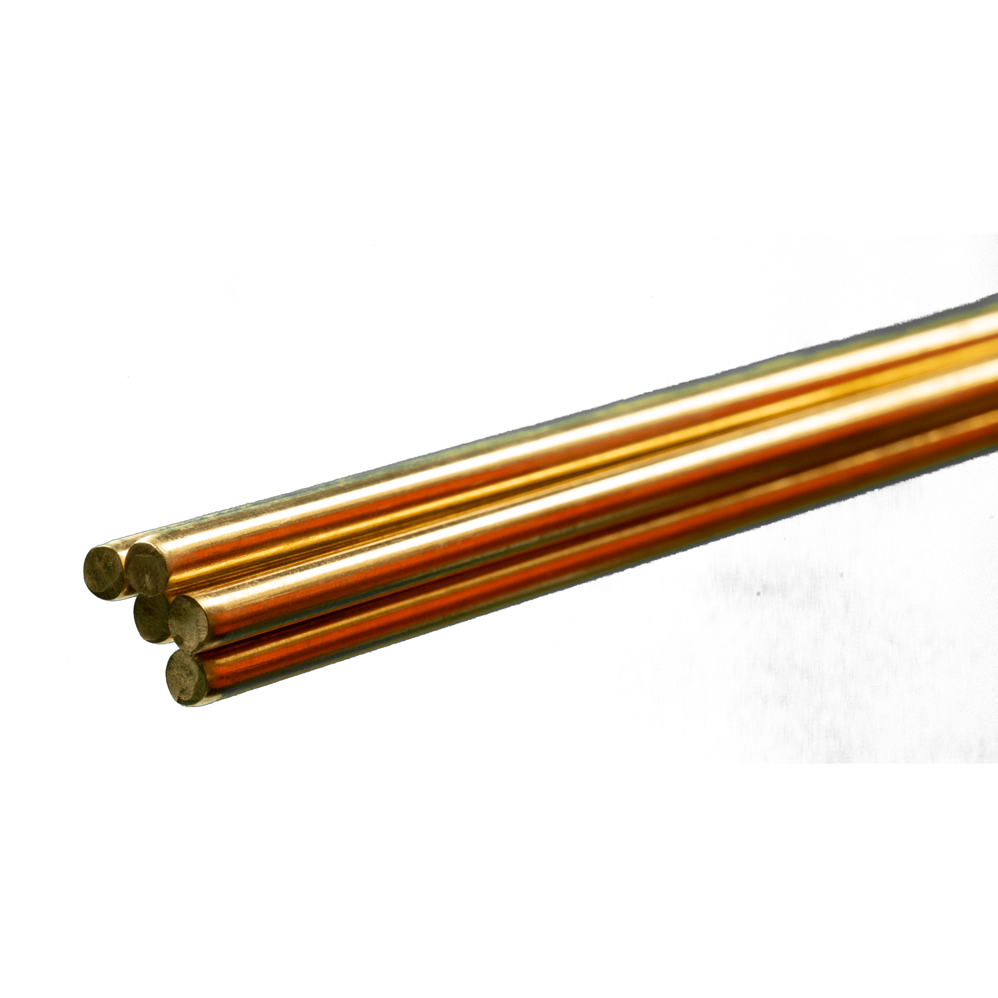 Round Brass Rod: 3/16" OD x 36" Long (5 Pieces) - K&S