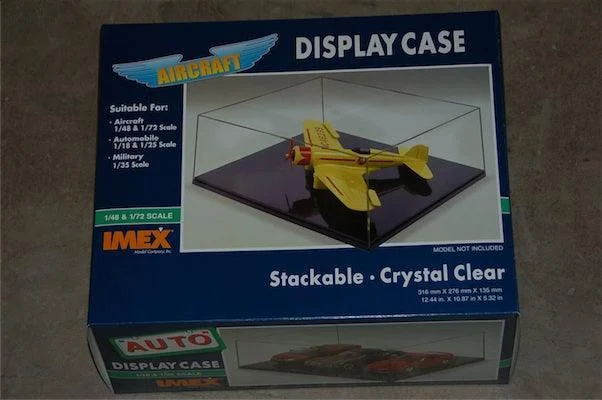 1/18-24-72-35 Scale IMEX Clear Display Case 2504