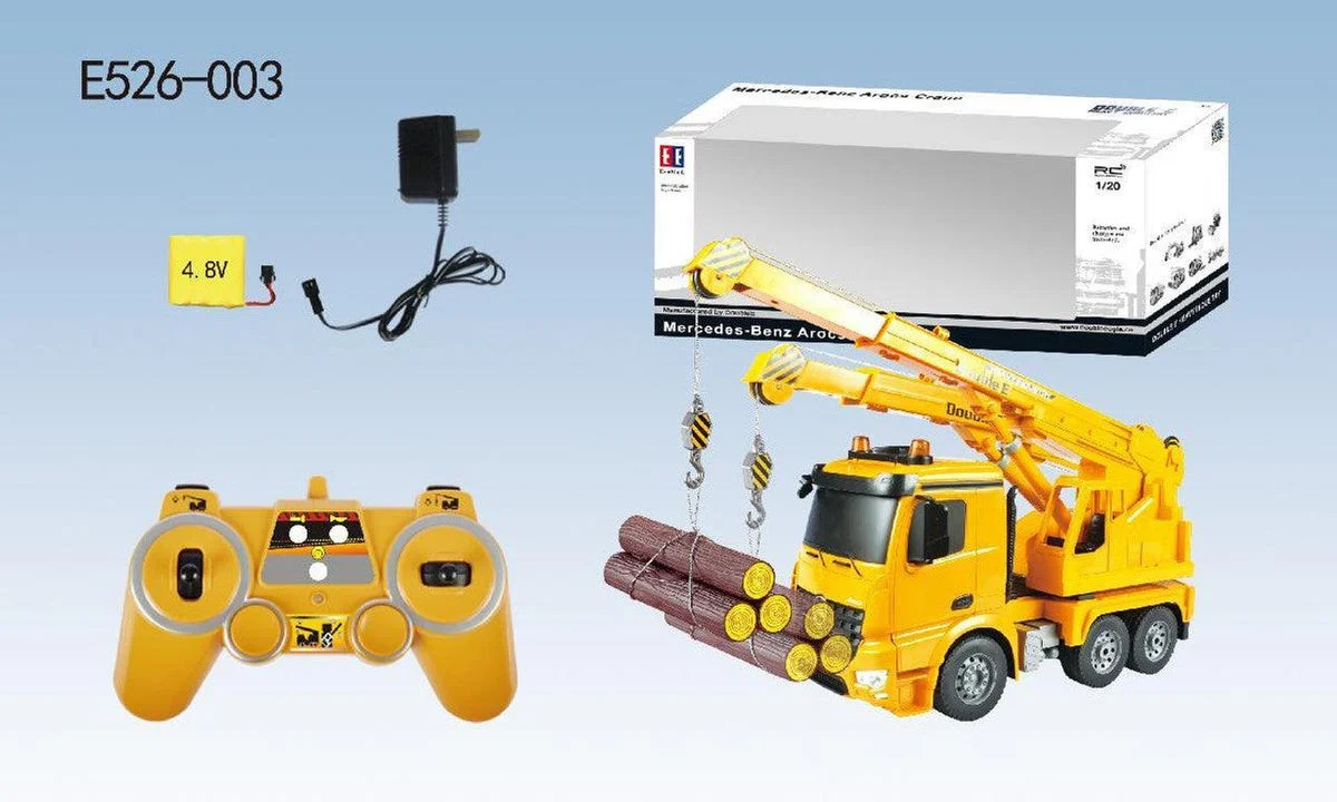 1/20 Double E R/C Mercedes Benz Arocs Crane 526
