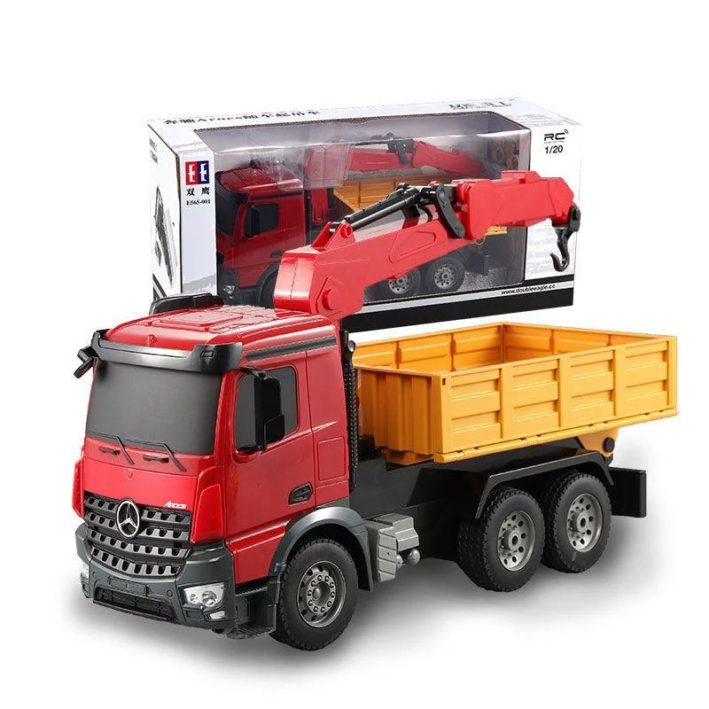 1/20 Double E R/C Mercedes Benz Arocs Loading Crane Truck 565