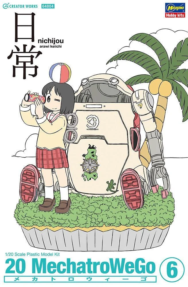 1/20 Hasegawa 20 MechatroWego No.06 Nichijou Collab 64804