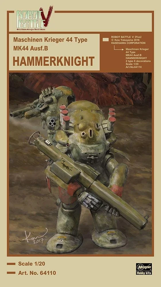 1/20 Hasegawa Robot Battle V44 Mk44B Hammerknight 64110