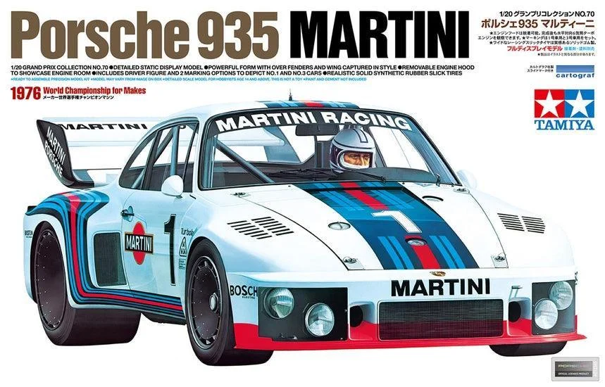 1/20 Tamiya PORSCHE 935 MARTINI 20070