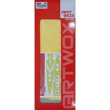 1/200 ArtWox HMS Hood Wood Deck & Mask Set (for Trumpeter )
