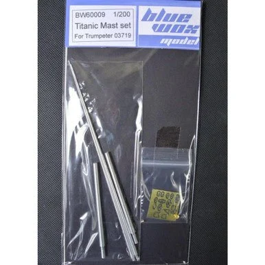 1/200 Blue Wox Titanic Mast Set for Trumpeter 3719 - Artwox