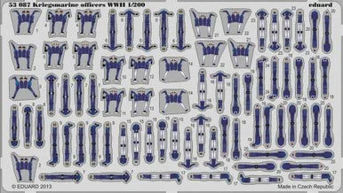 1/200 Eduard WWII Kriegsmarine Officers for TRP (Pre-Painted Self Adhesive)