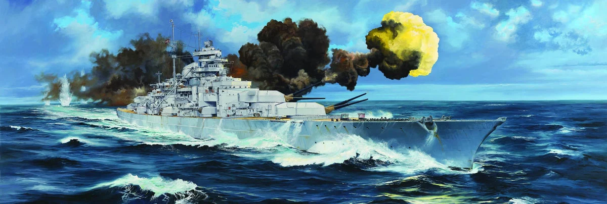 1/200 Trumpeter German Bismarck Battleship 03702