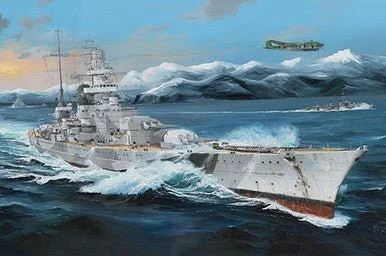 1/200 Trumpeter German Scharnhorst Battleship
