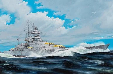 1/200 Trumpeter Gneisenau German Battleship Plastic Model Kit