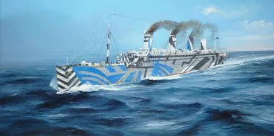 1/200 Trumpeter HMT Olympic Military Transport Plastic Model Kit