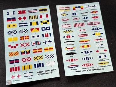 1/200 Trumpeter USN Signal Flags