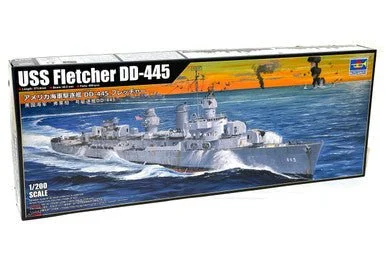 1/200 Trumpeter USS Fletcher DD-445 Destroyer Plastic Model Kit