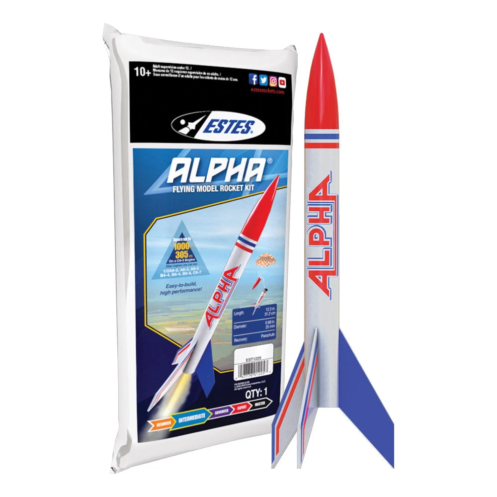 Estes Alpha Rocket sk1