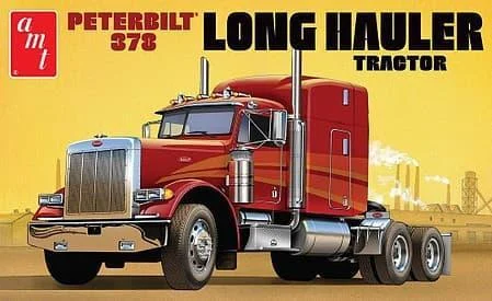 1/24 AMT Peterbilt 378 Long Hauler Semi Tractor 1169