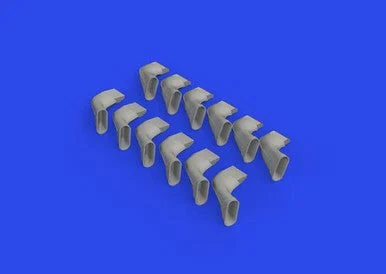 1/24 Eduard Brassin Spitfire Mk.IX exhaust fishtail Print for Airfix