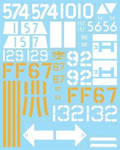 1/24 Fundekals F6F-5 HELLCATS