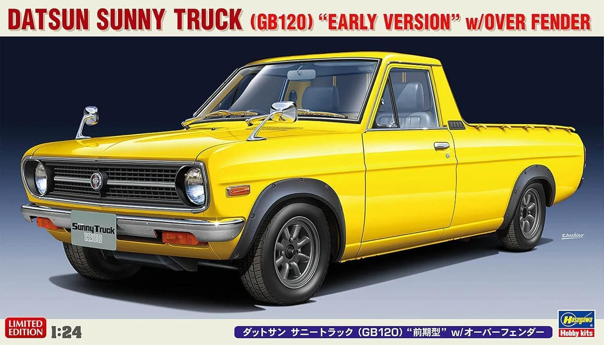 1/24 Hasegawa Datsun Sunny Truck (GB120) Early Model w/Over Fender 20641