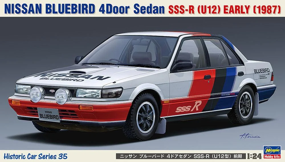 1/24 Hasegawa Nissan Bluebird 4Door Sedan SSS-R (U12) Early 21135