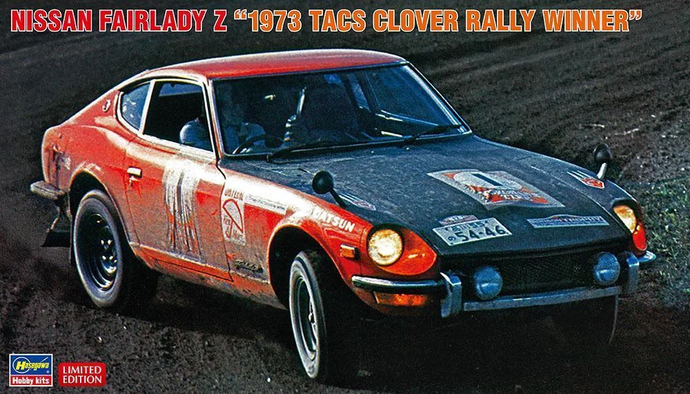 1/24 Hasegawa Nissan Fairlady Z 1973 Tacs Clover Rally Winner 20529