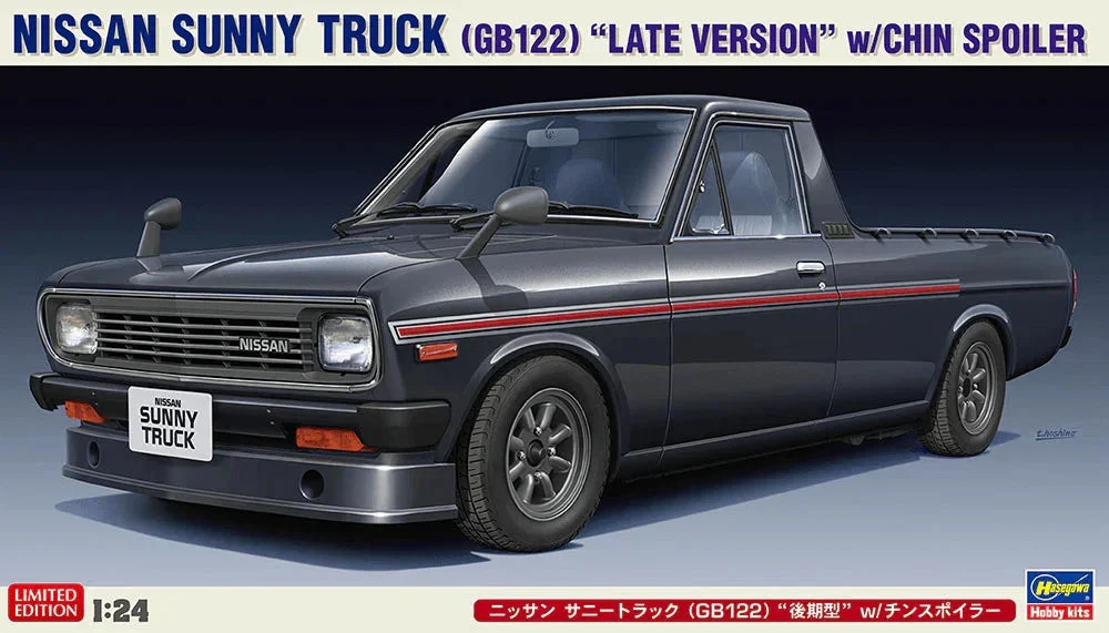 1/24 Hasegawa Nissan Sunny Truck (GB122) Late Version w/Chin Spoiler 20552