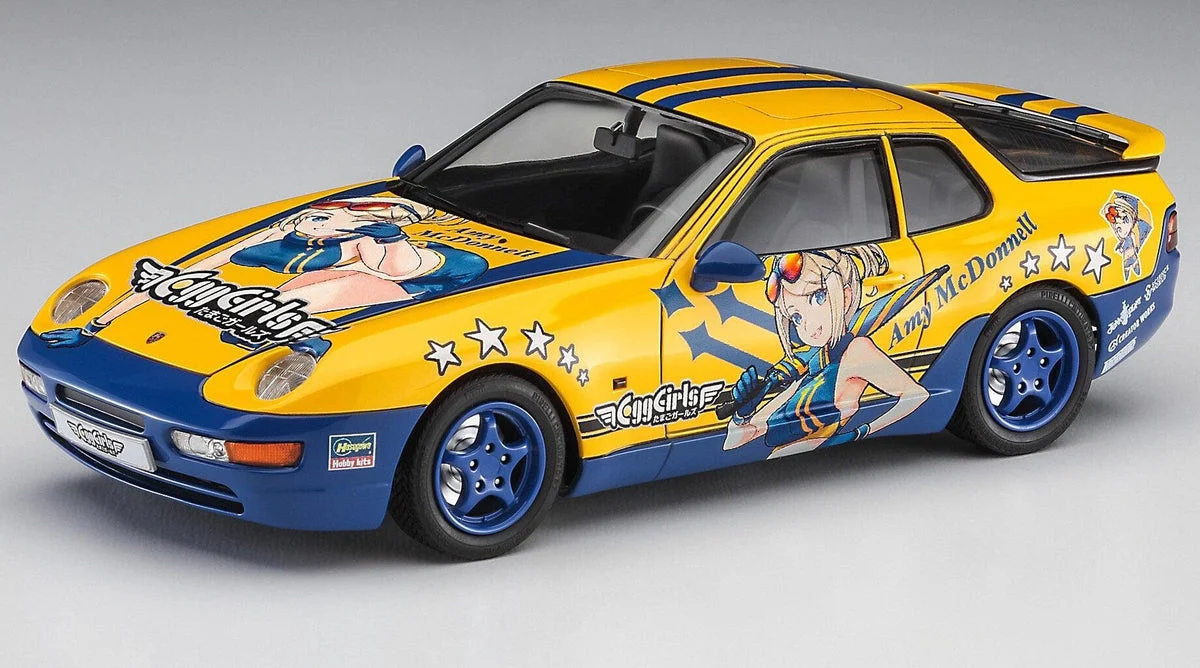 1/24 Hasegawa Porsche 968 Egg Girl Amy Mcdonnel 52338