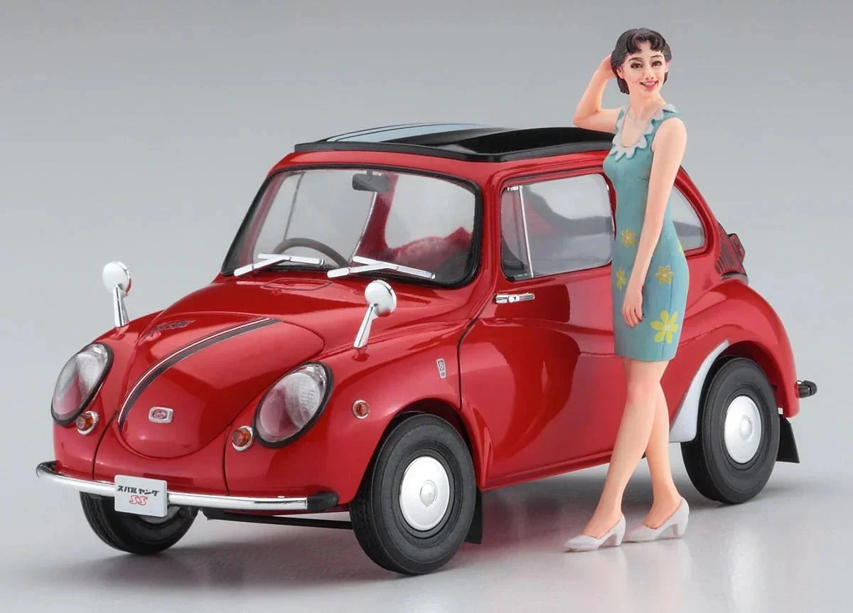 1/24 Hasegawa Subaru 360 Young SS w/Figure 52291