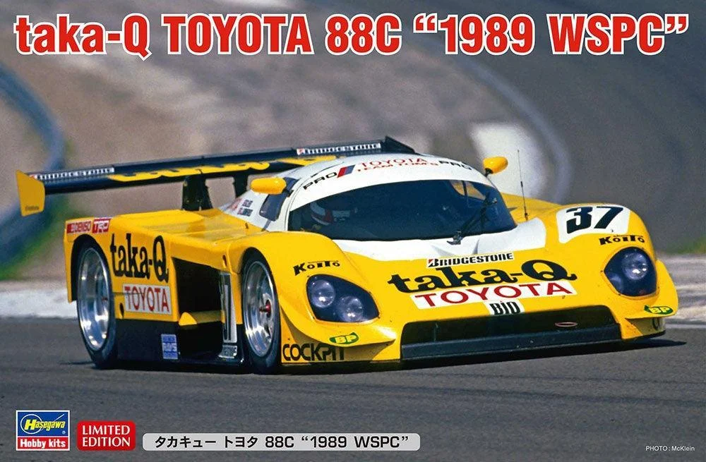 1/24 Hasegawa Taka-Q Toyota 88C 1989 WSPC 20576