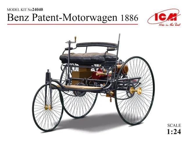 1/24 ICM 1886 Benz Patent-Motorwagen 24040