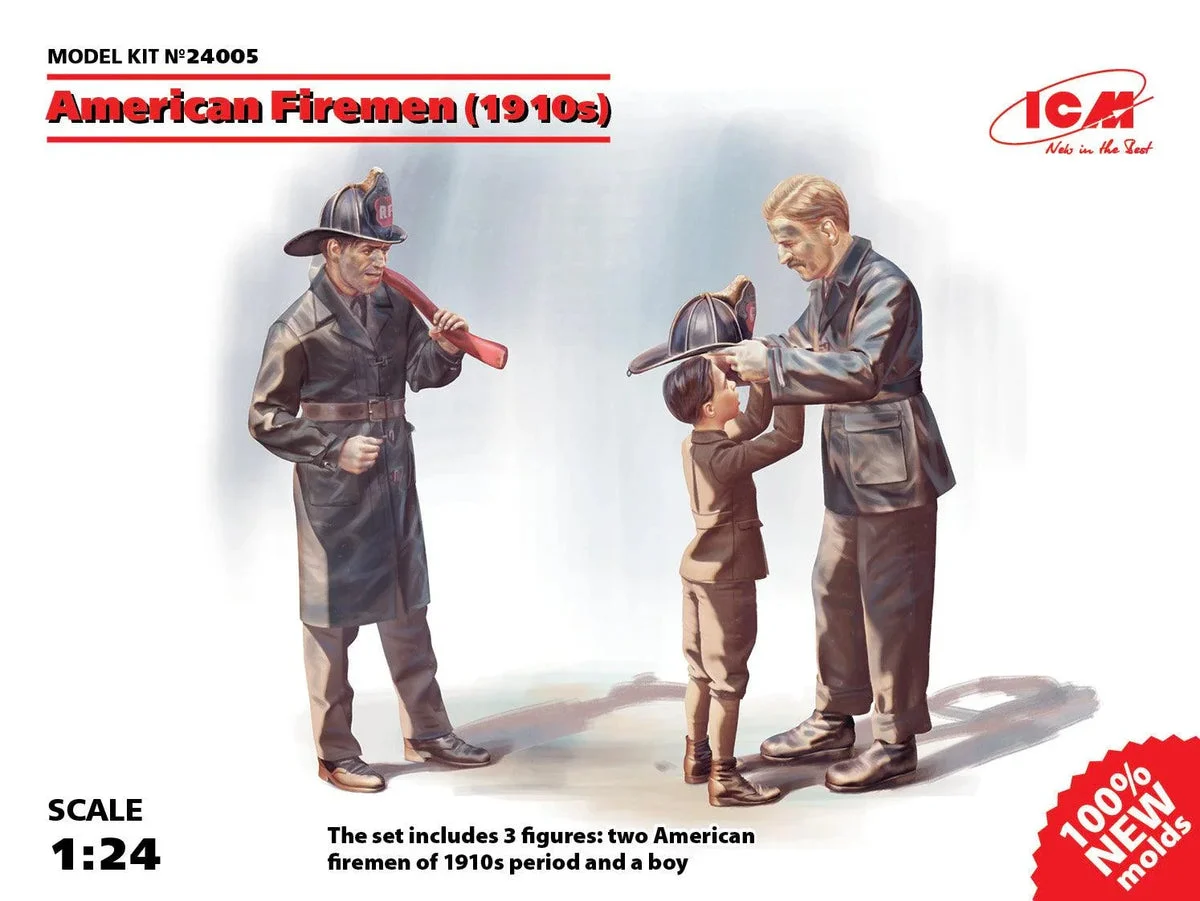 1/24 ICM American Firemen (1910s) 24005