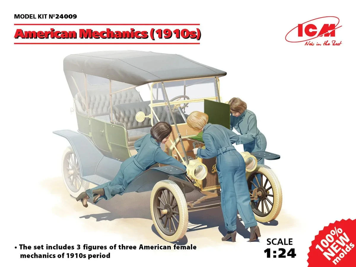 1/24 ICM American Mechanics (1910s) 24009
