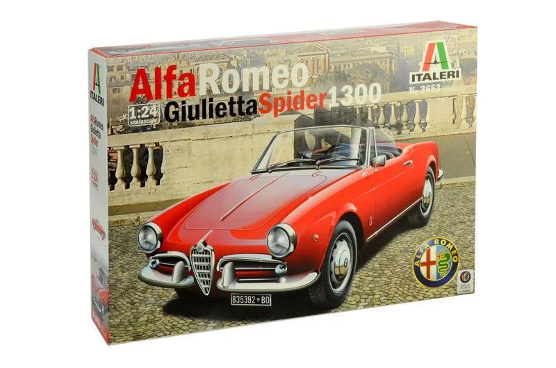 1/24 Italeri Alfa Romeo Giulietta Spider 1300 - 3653