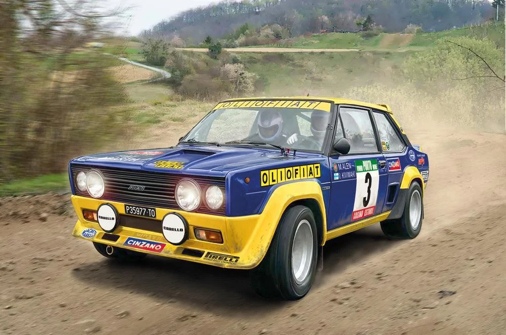 1/24 Italeri Fiat 131 Abarth Rally OLIO Fiat 3667