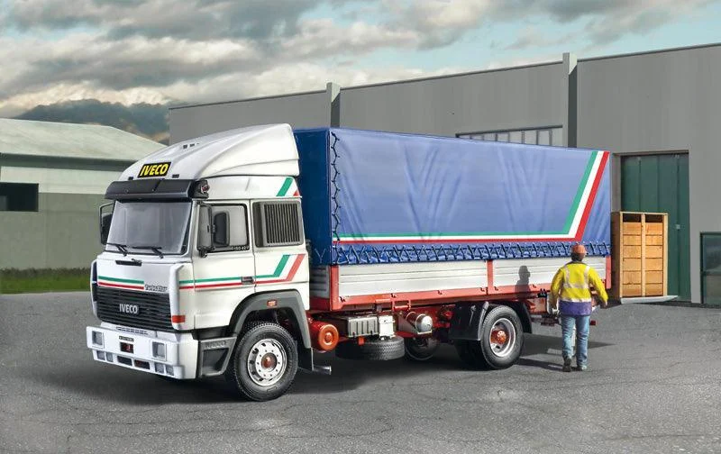 1/24 Italeri Iveco Turbostar 190-42 Canvas w/Elevator 3939