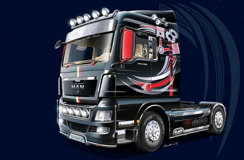 1/24 Italeri MAN TGX XLX 3895