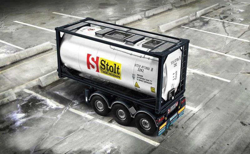1/24 Italeri Tecnokar Trailer w/20' Tank 3929
